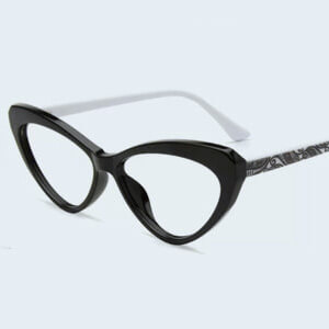 cat-eye glasses