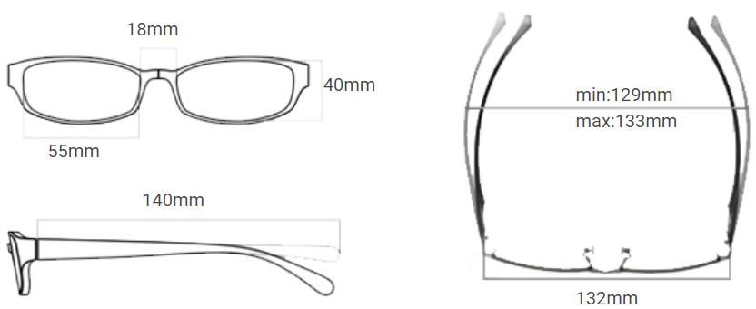 How to adjust eyeglass frame?