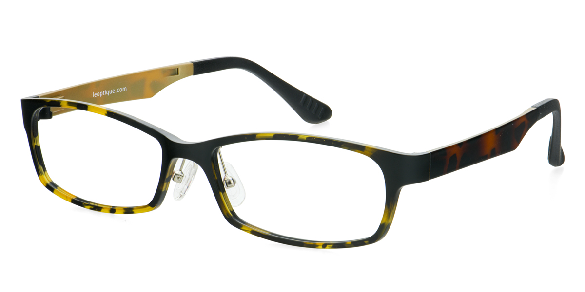 GX-IN9903 Oval Tortoise Eyeglasses Frames | Leoptique