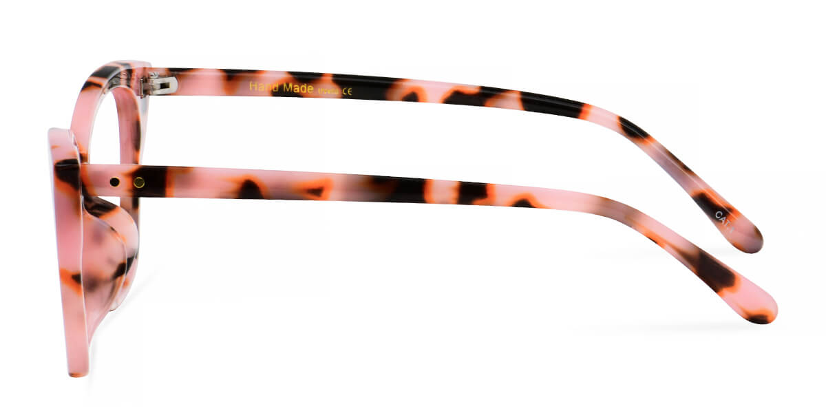 Hormesis EstheeMat ST-240 ピンク 97093 Cat-eye Tortoise Eyeglasses Frames | Leoptique