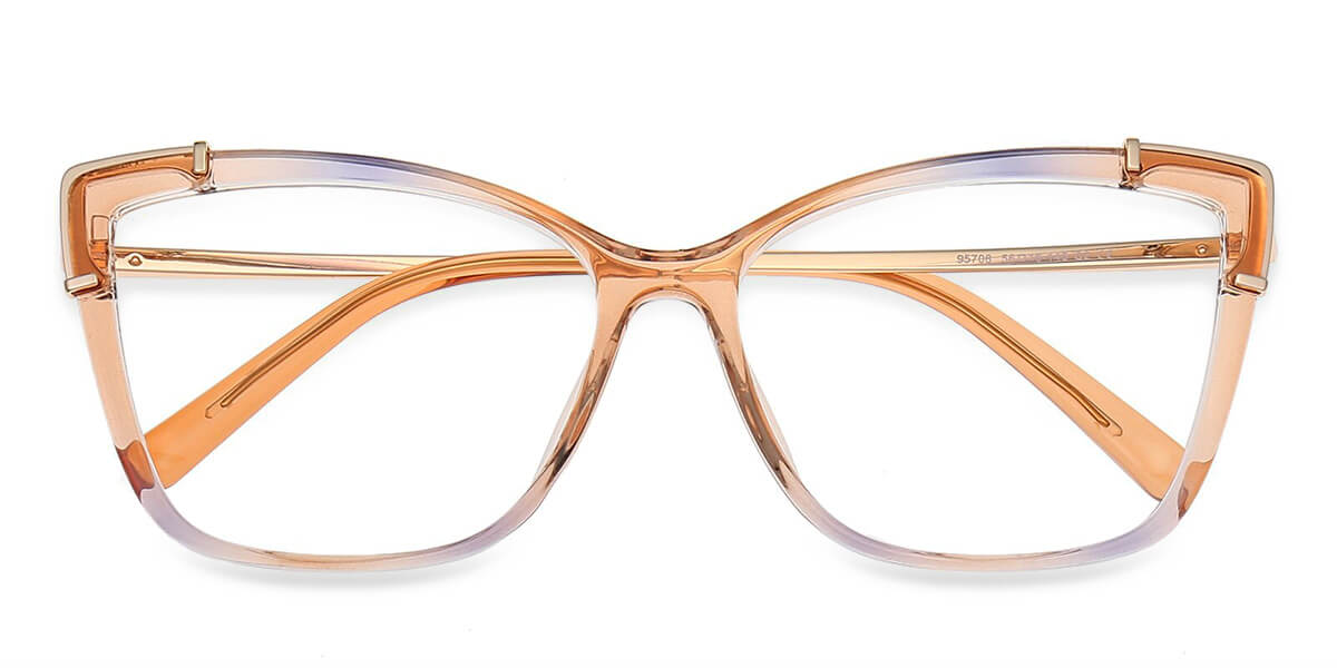 CAT★ 95708 Rectangle Cat-eye Butterfly Tortoise Eyeglasses Frames
