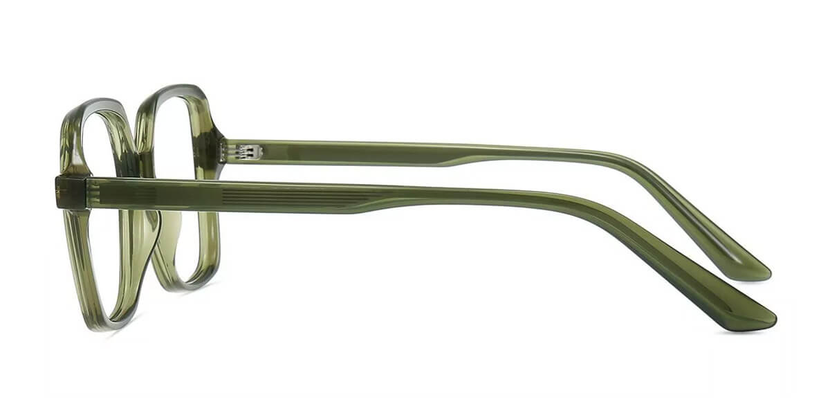 BC907 Rectangle Square Green Eyeglasses Frames | Leoptique BC907 Rectangle Square Green Eyeglasses Frames | Leoptique