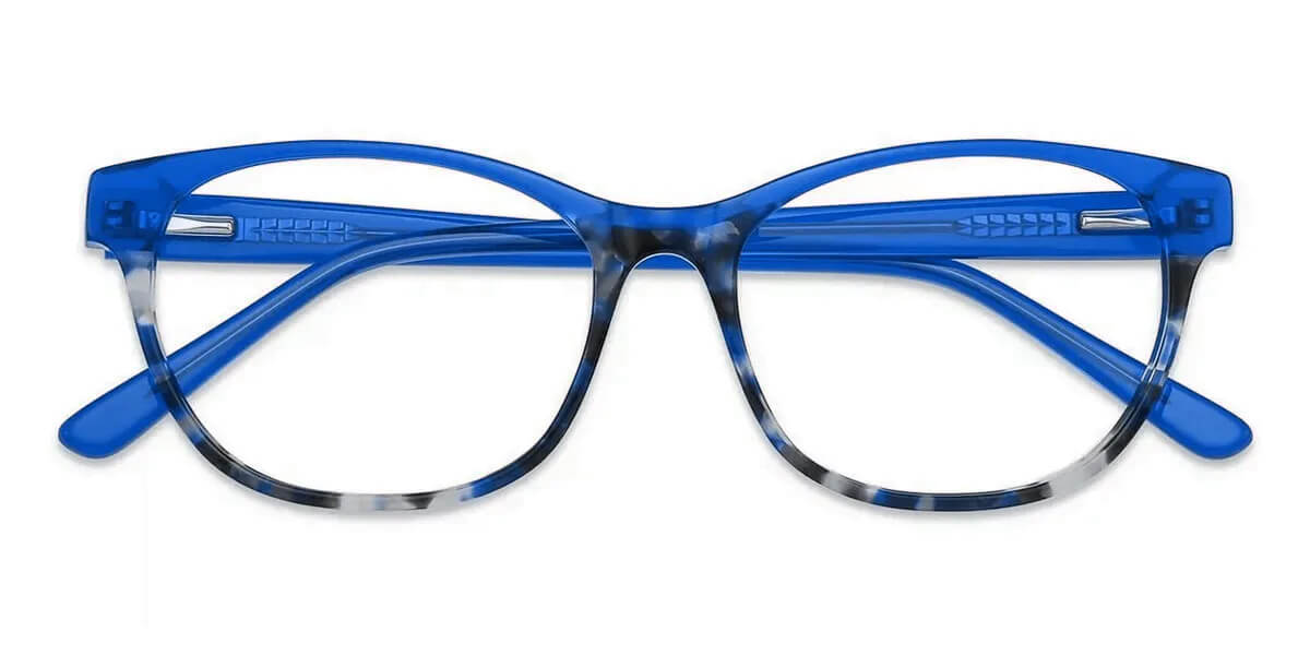 21224 Oval Cat-eye Butterfly Tortoise Eyeglasses Frames | Leoptique