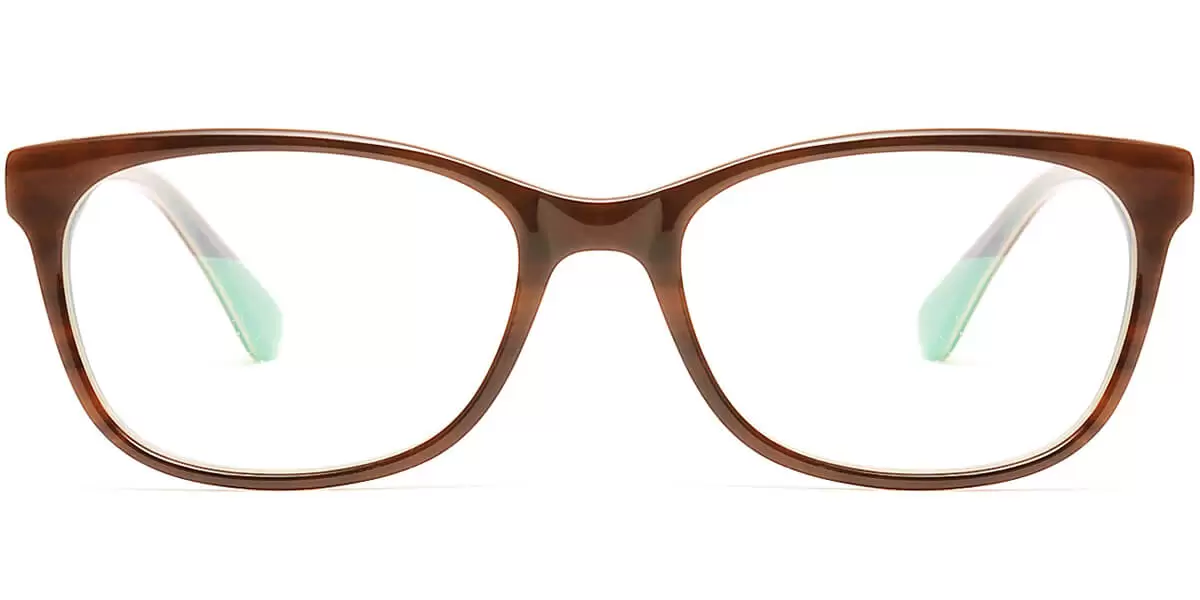 Lto 63078 Oval Brown Eyeglasses Frames Leoptique