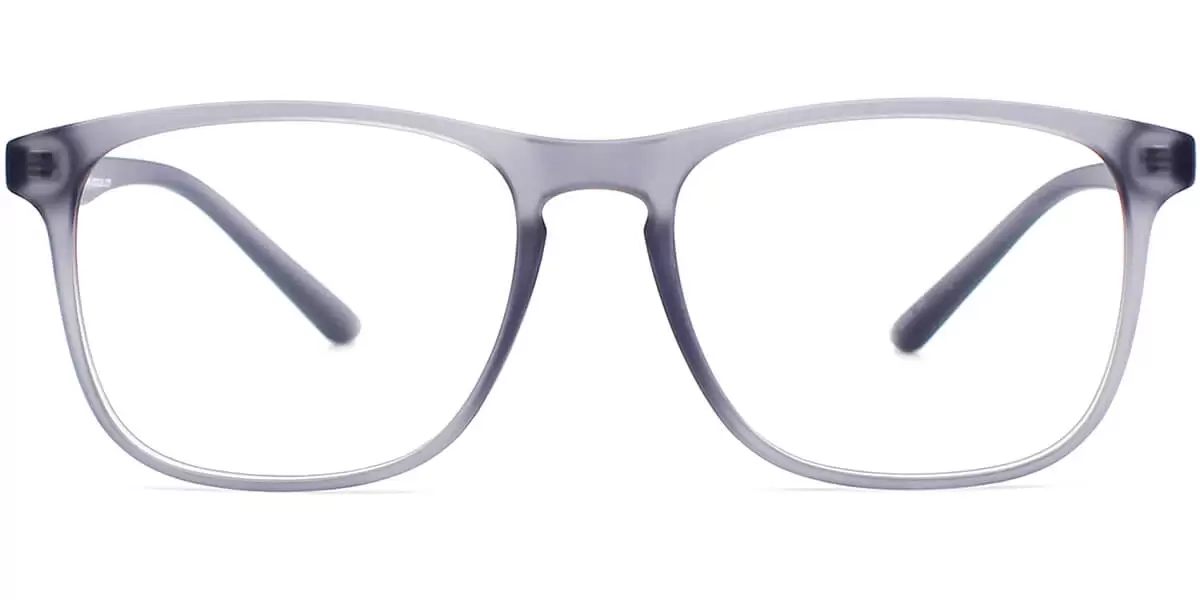 Spr 961008 Square Gray Eyeglasses Frames Leoptique