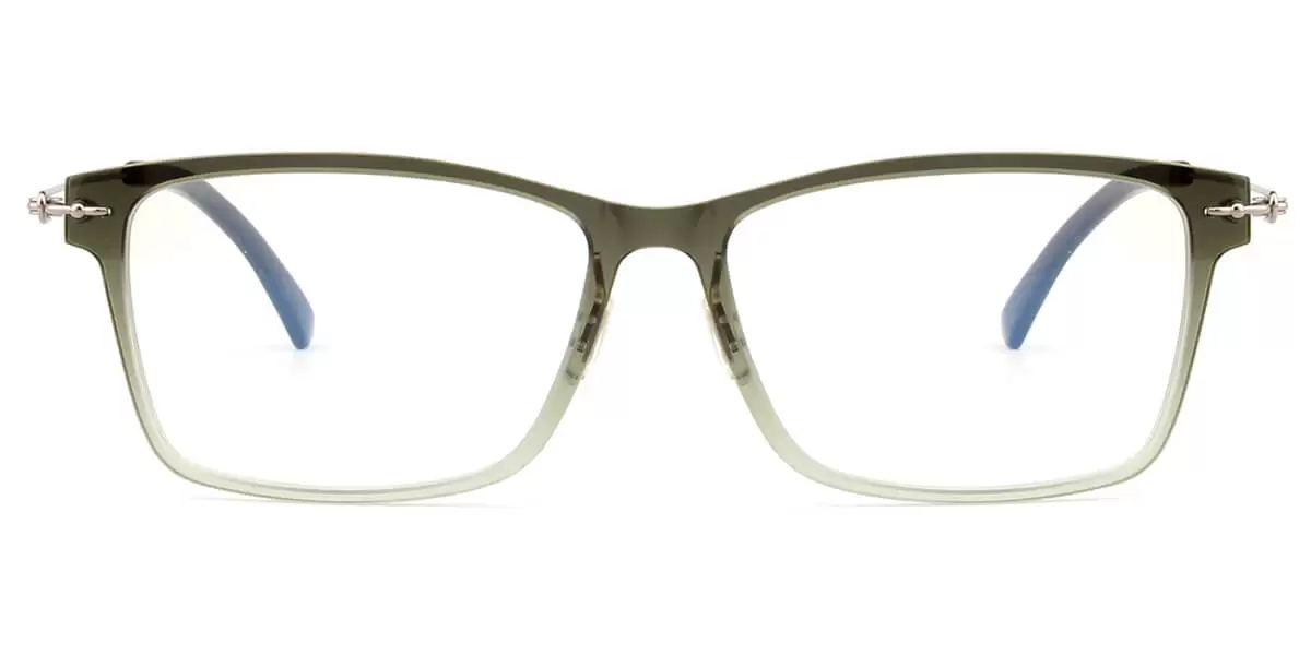 7101 Rectangle Black Eyeglasses Frames | Leoptique