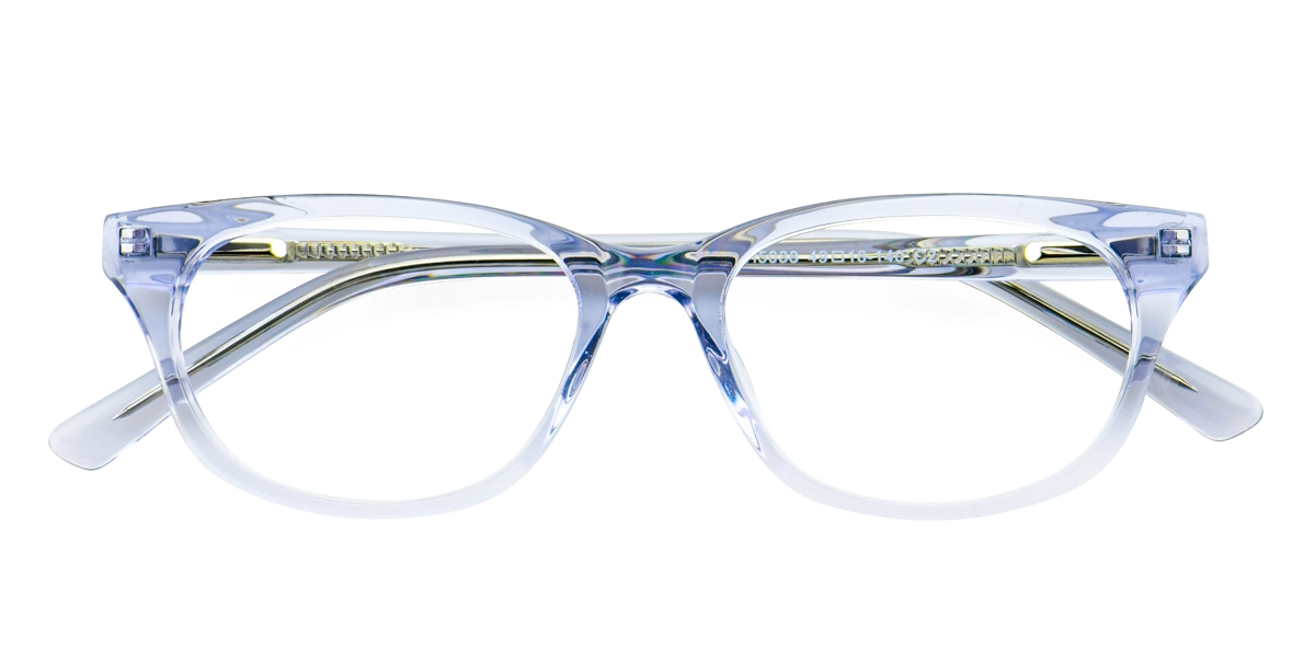 H5038 Oval Cat-eye Clear Eyeglasses Frames | Leoptique