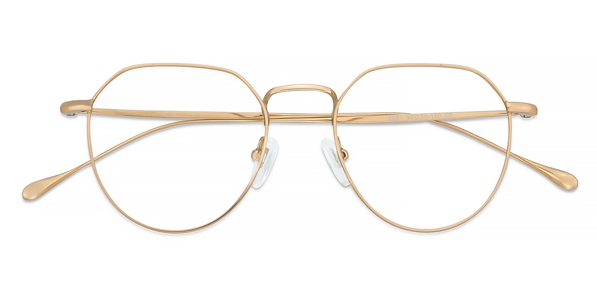 8081 Round Yellow Eyeglasses Frames | Leoptique
