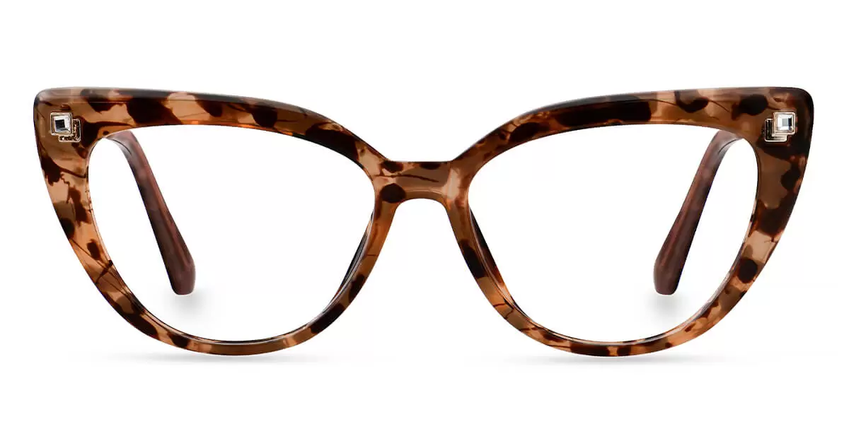 92315 Cat-eye Butterfly Tortoise Eyeglasses Frames | Leoptique