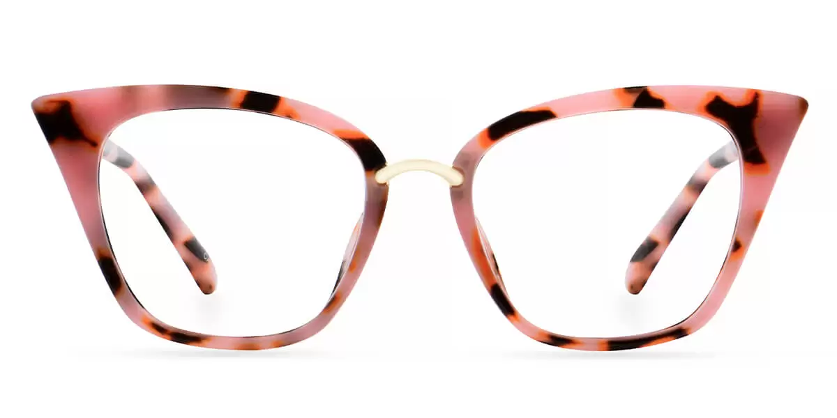 97093 Cat-eye Tortoise Eyeglasses Frames | Leoptique