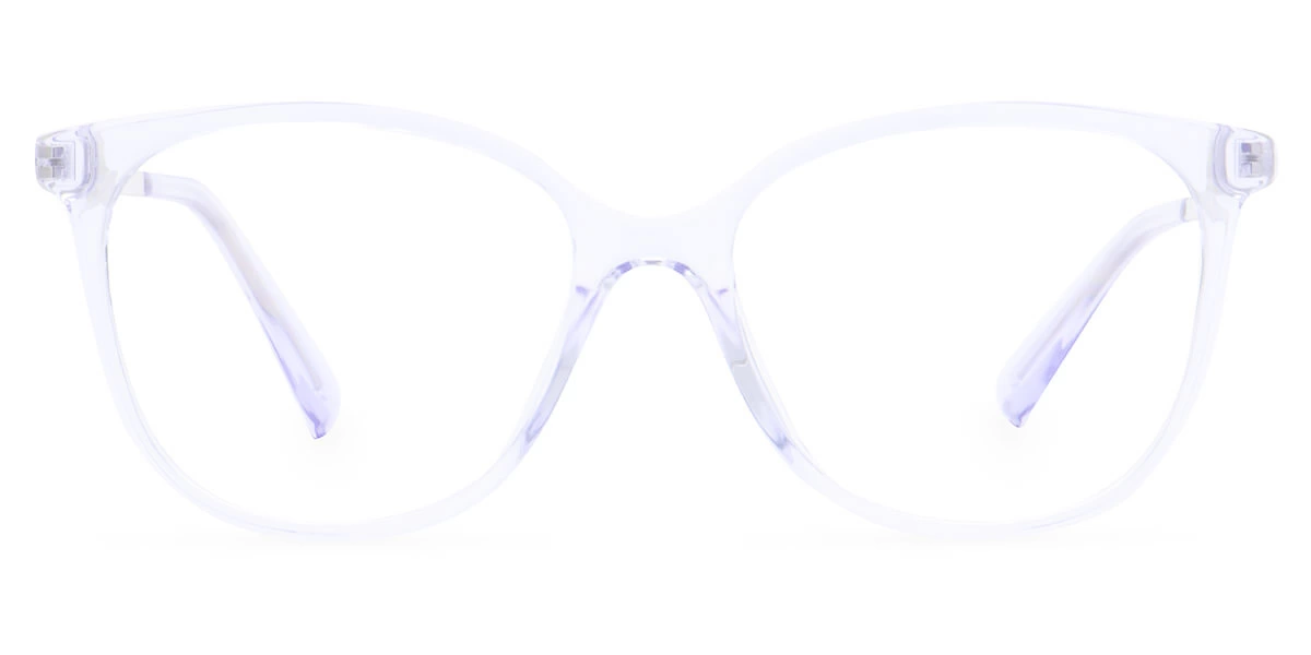K8001 Round Cat-eye Clear Eyeglasses Frames | Leoptique