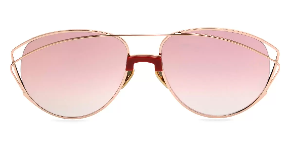 S31133 Aviator Pink Eyeglasses Frames | Leoptique