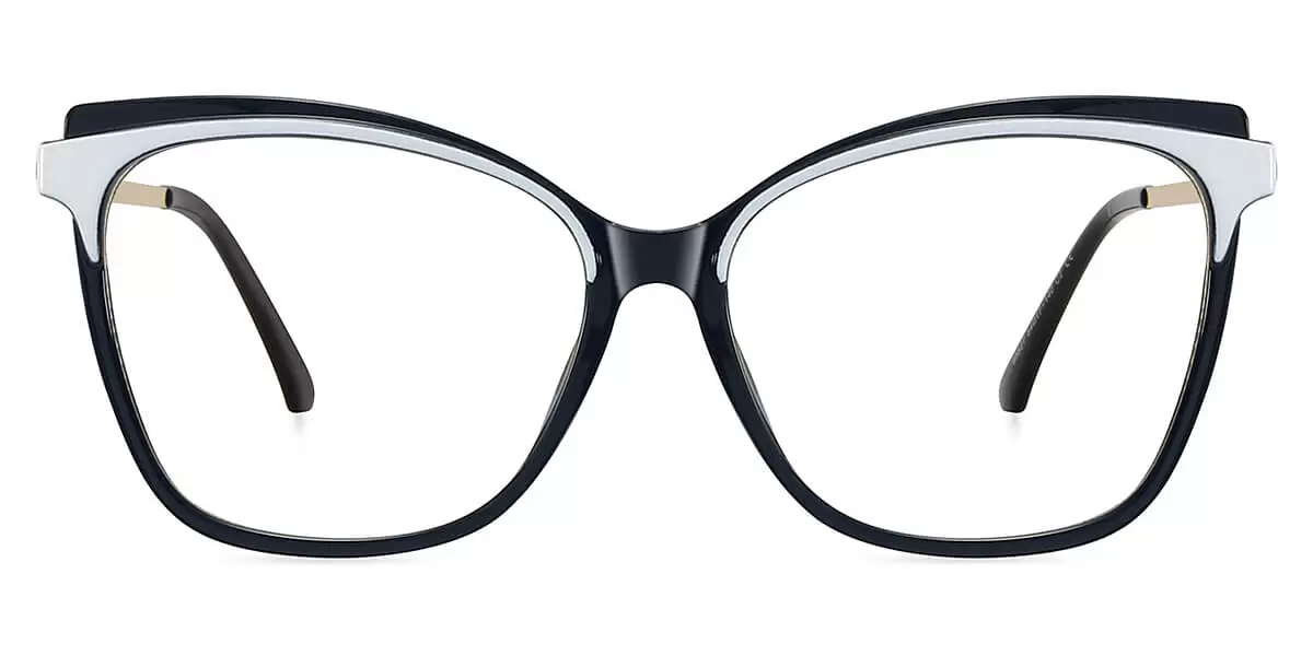 95827 Cat-eye Butterfly Black Eyeglasses Frames | Leoptique