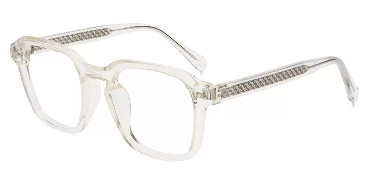G5815 Square Clear Eyeglasses Frames Leoptique