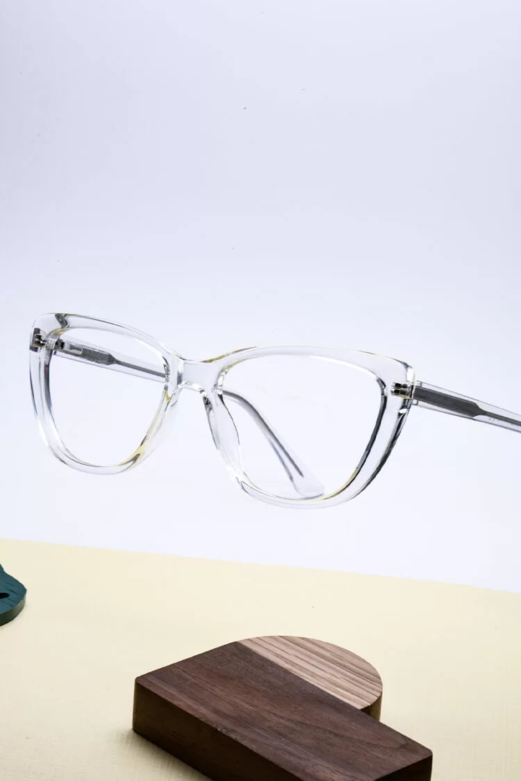 93363 Cat-eye Clear Eyeglasses Frames | Leoptique