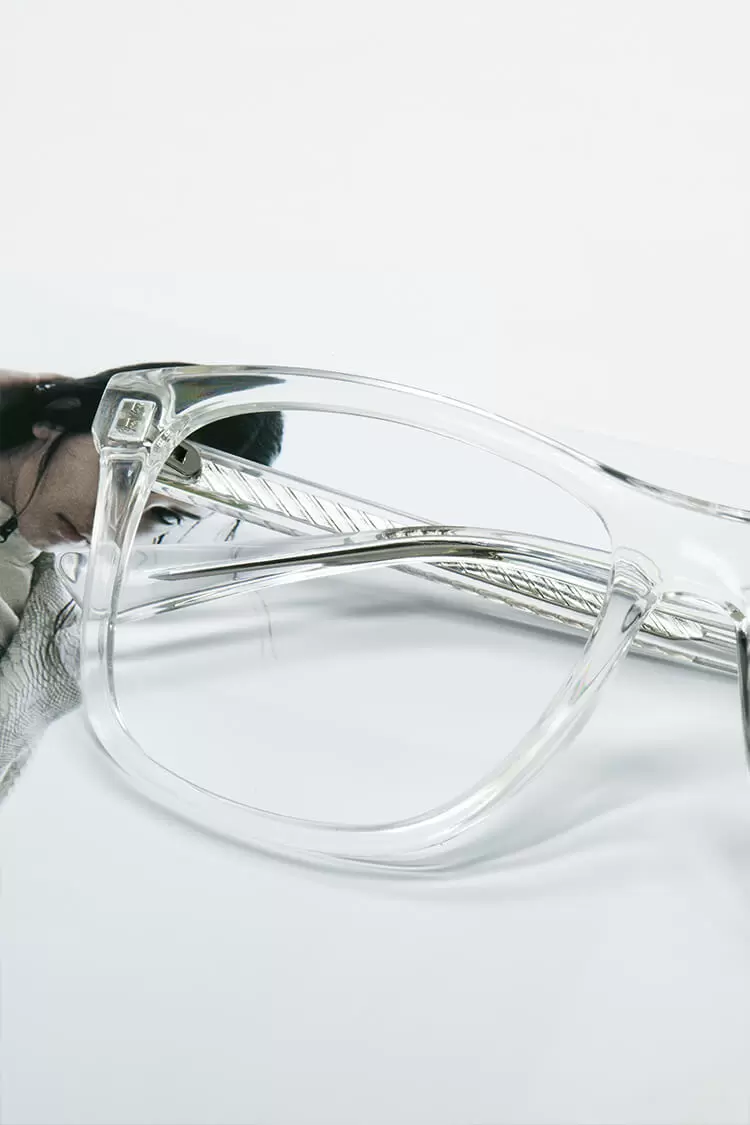 W2022 Square Clear Eyeglasses Frames Leoptique