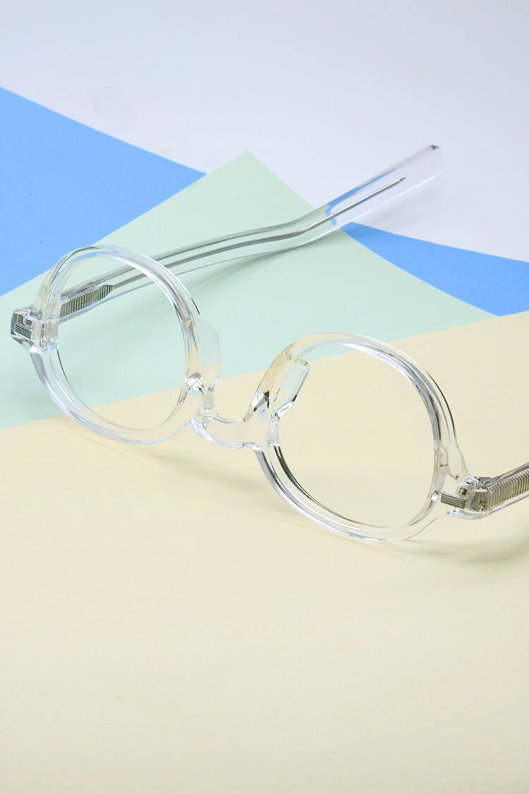 K9002 Oval Clear Eyeglasses Frames Leoptique